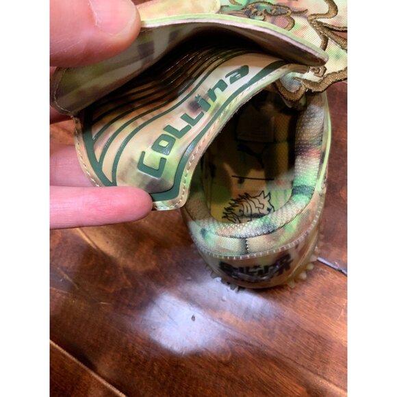 Puma x Collina Strada Women's Mostro Sneaker Green Faded Plaid New Size 8.5 | 39 - Picture 13 of 15